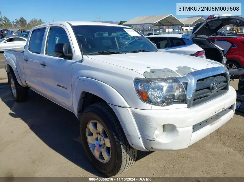 2006 Toyota Tacoma Prerunner V6 VIN: 3TMKU72N06M009608 Lot: 40856216