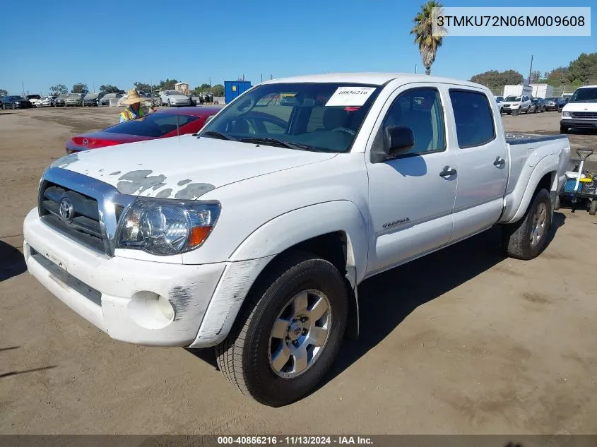 2006 Toyota Tacoma Prerunner V6 VIN: 3TMKU72N06M009608 Lot: 40856216