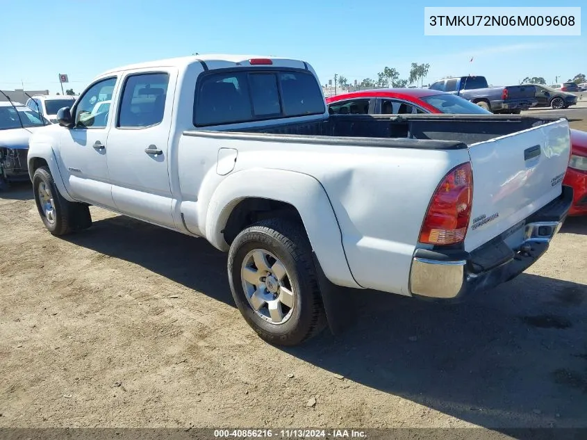 2006 Toyota Tacoma Prerunner V6 VIN: 3TMKU72N06M009608 Lot: 40856216