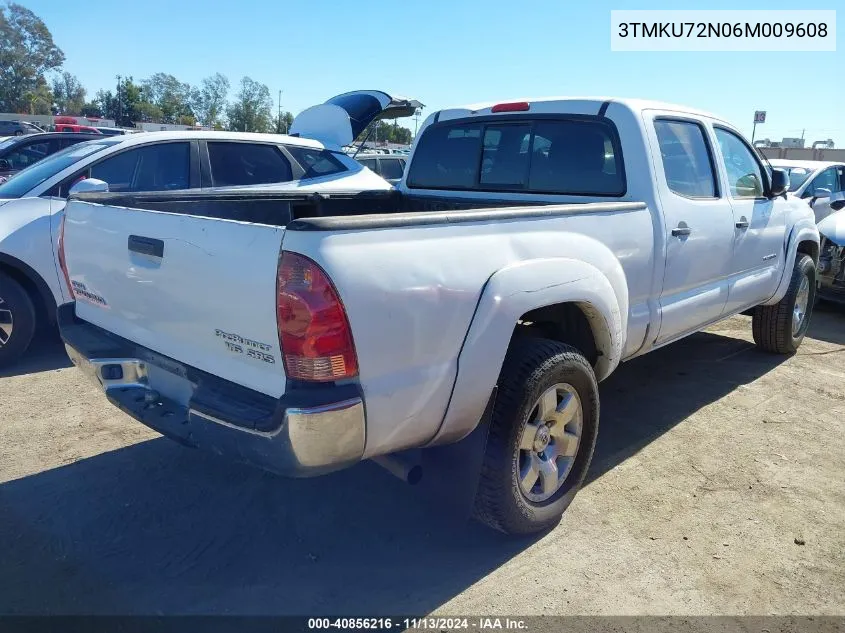 2006 Toyota Tacoma Prerunner V6 VIN: 3TMKU72N06M009608 Lot: 40856216