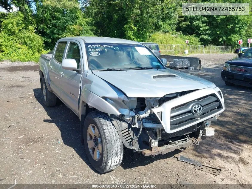 5TELU42NX7Z465753 2007 Toyota Tacoma Base V6