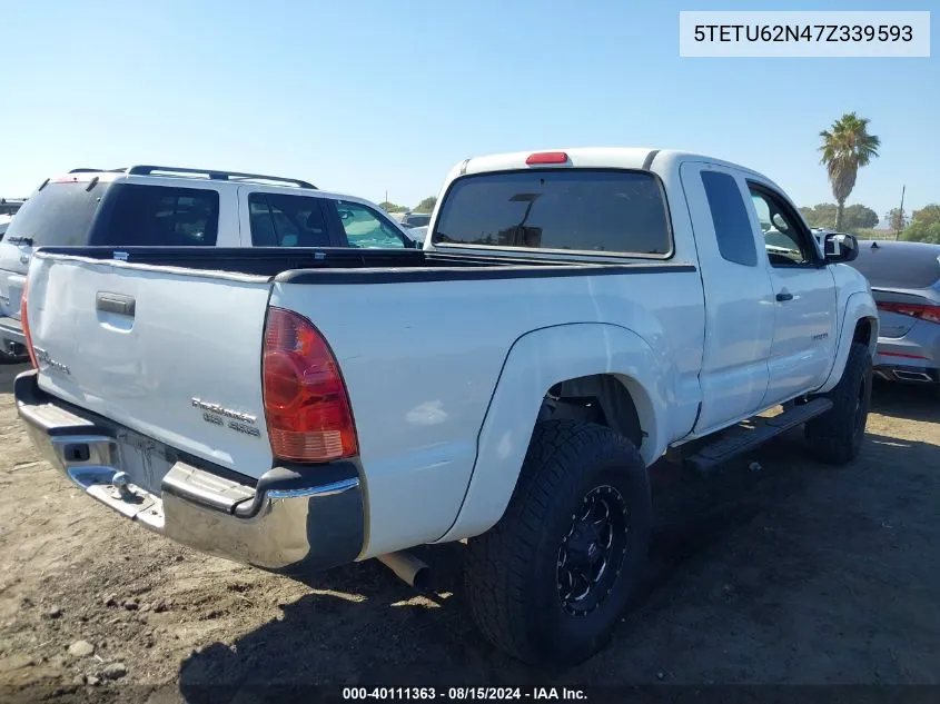 5TETU62N47Z339593 2007 Toyota Tacoma Prerunner V6