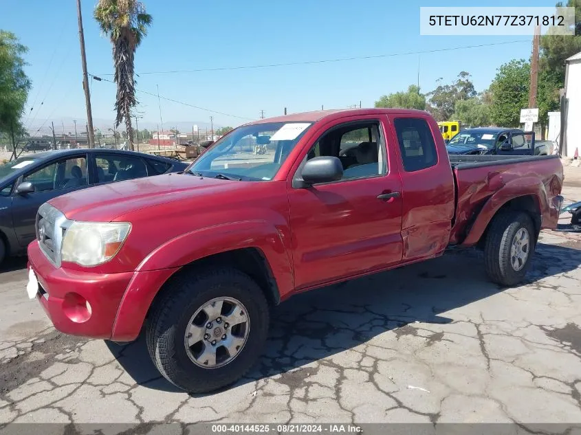 5TETU62N77Z371812 2007 Toyota Tacoma Prerunner V6