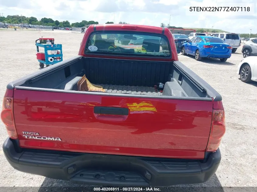 5TENX22N77Z407118 2007 Toyota Tacoma