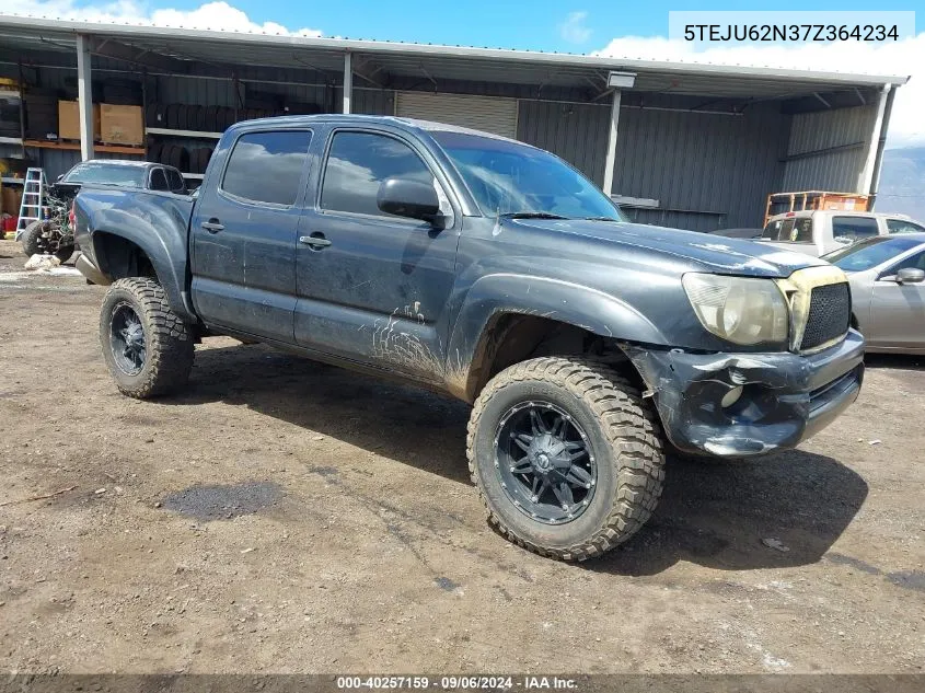 2007 Toyota Tacoma Prerunner V6 VIN: 5TEJU62N37Z364234 Lot: 40257159