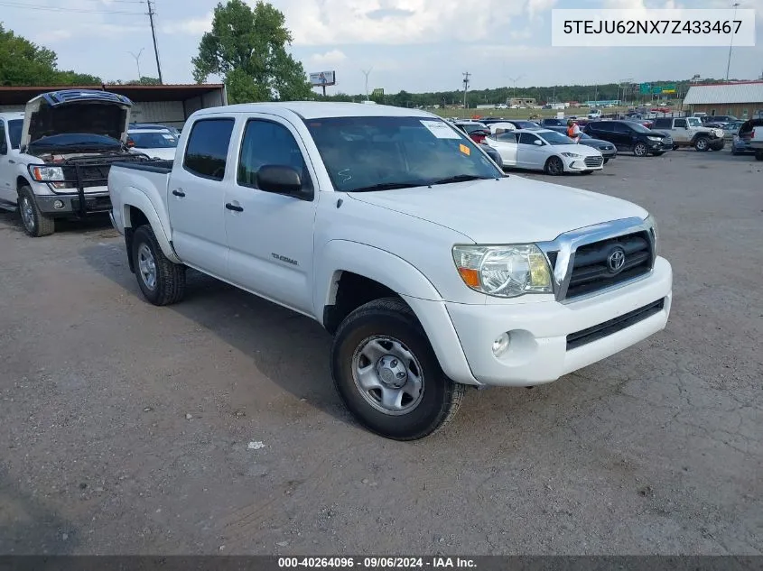 5TEJU62NX7Z433467 2007 Toyota Tacoma Double Cab Prerunner