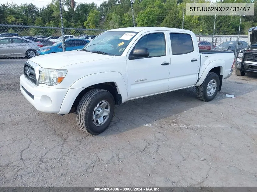 5TEJU62NX7Z433467 2007 Toyota Tacoma Double Cab Prerunner