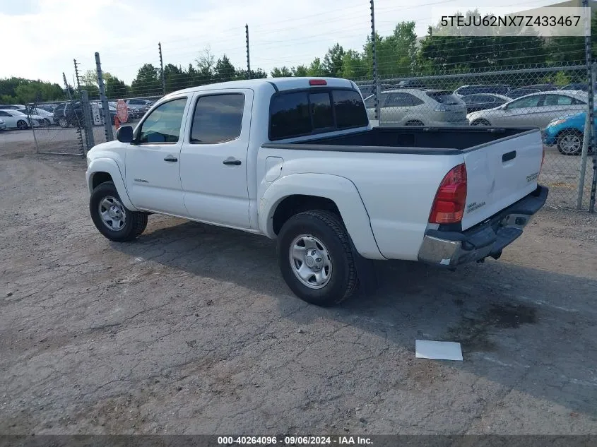 5TEJU62NX7Z433467 2007 Toyota Tacoma Double Cab Prerunner