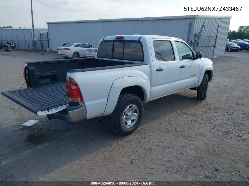 5TEJU62NX7Z433467 2007 Toyota Tacoma Double Cab Prerunner