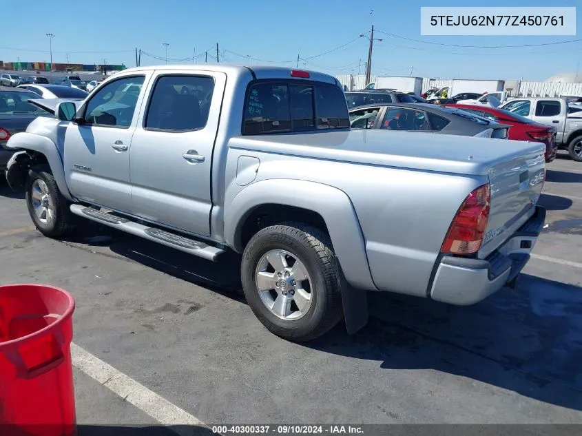 5TEJU62N77Z450761 2007 Toyota Tacoma Prerunner V6