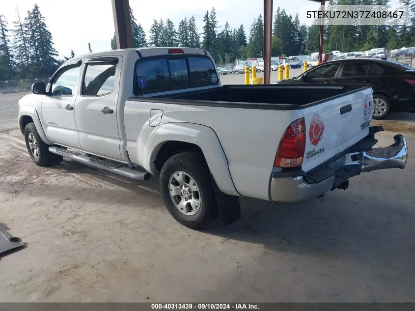 5TEKU72N37Z408467 2007 Toyota Tacoma Prerunner V6