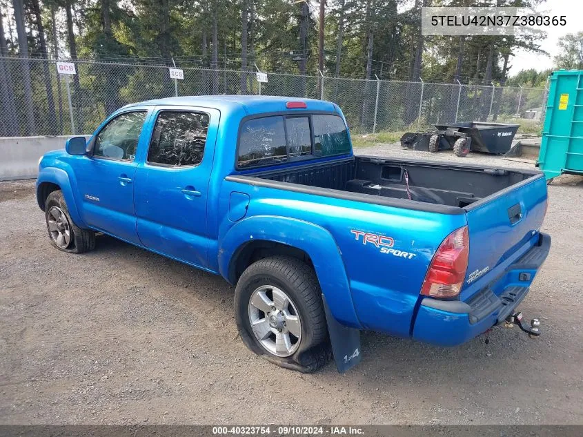 5TELU42N37Z380365 2007 Toyota Tacoma Base V6