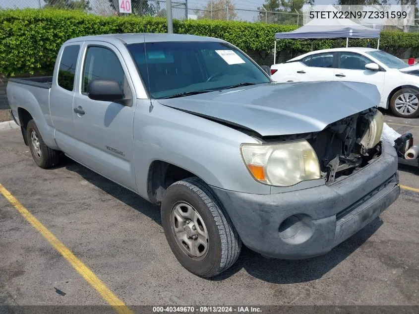 5TETX22N97Z331599 2007 Toyota Tacoma