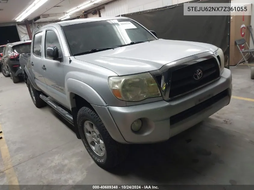 2007 Toyota Tacoma Prerunner V6 VIN: 5TEJU62NX7Z361055 Lot: 40689348