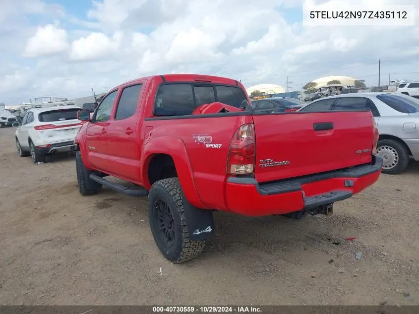 5TELU42N97Z435112 2007 Toyota Tacoma Double Cab