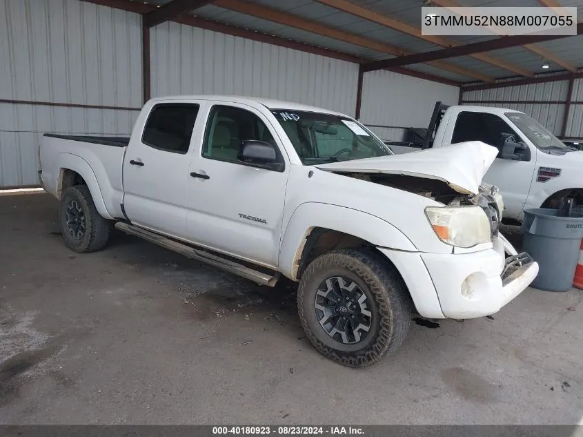 2008 Toyota Tacoma Base V6 VIN: 3TMMU52N88M007055 Lot: 40180923