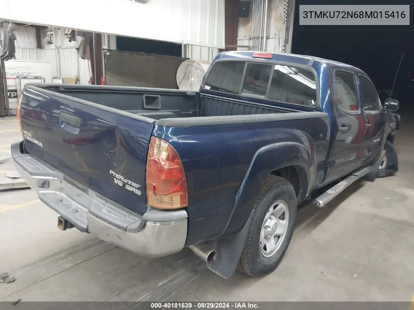 3TMKU72N68M015416 2008 Toyota Tacoma Prerunner V6