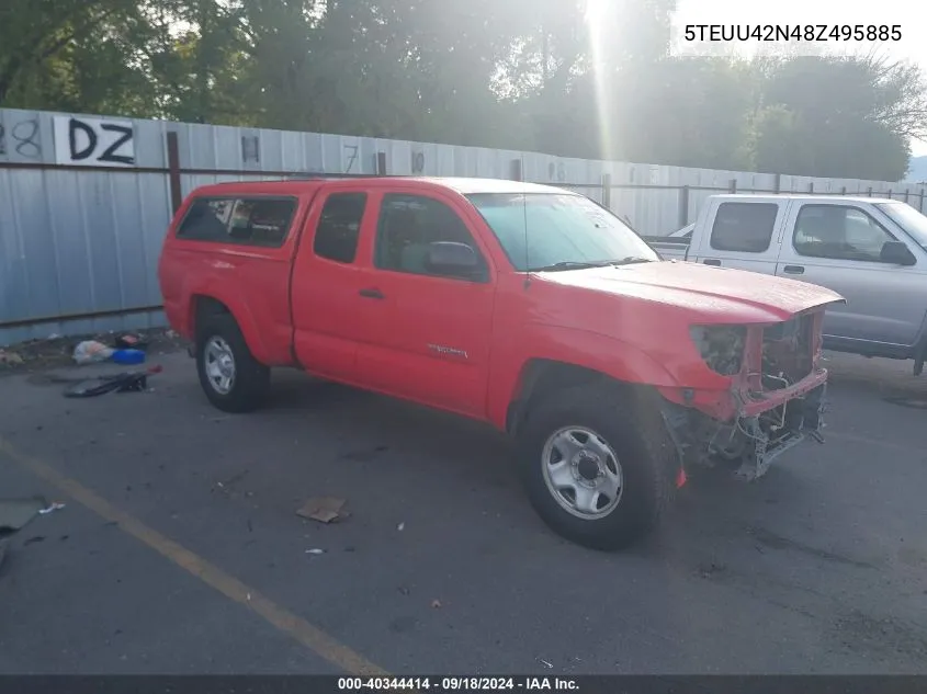 5TEUU42N48Z495885 2008 Toyota Tacoma Access Cab