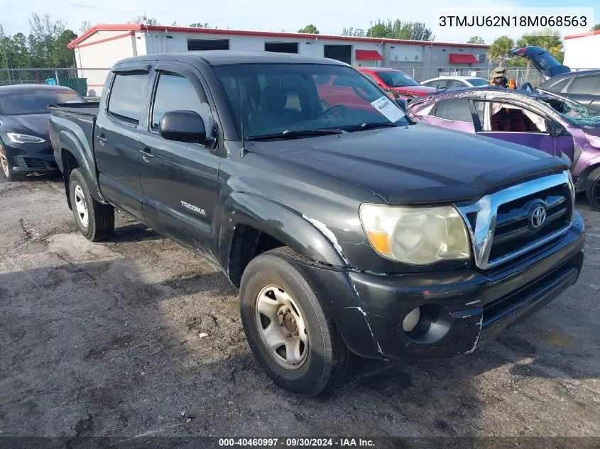 3TMJU62N18M068563 2008 Toyota Tacoma Double Cab Prerunner