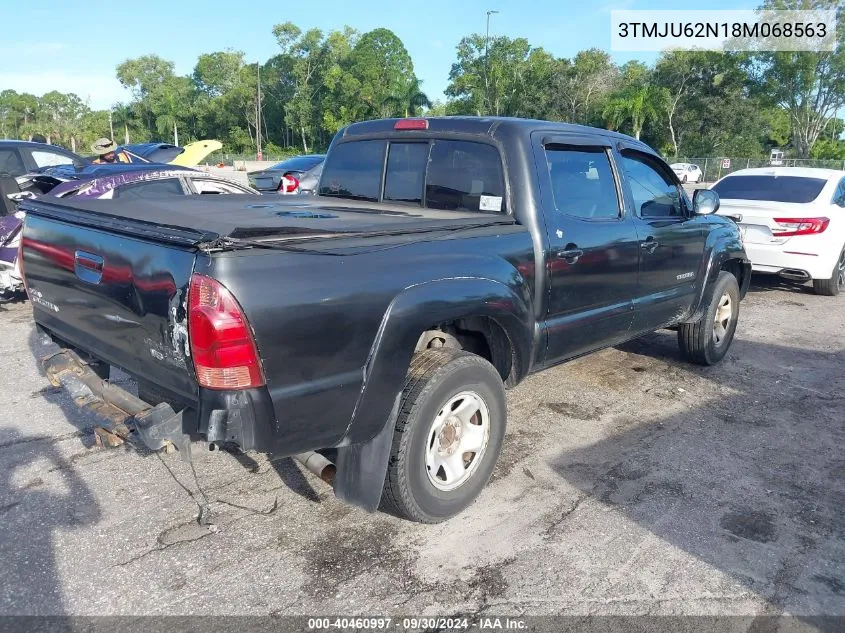 3TMJU62N18M068563 2008 Toyota Tacoma Double Cab Prerunner