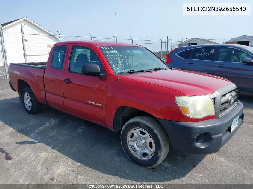 5TETX22N39Z655540 2009 Toyota Tacoma