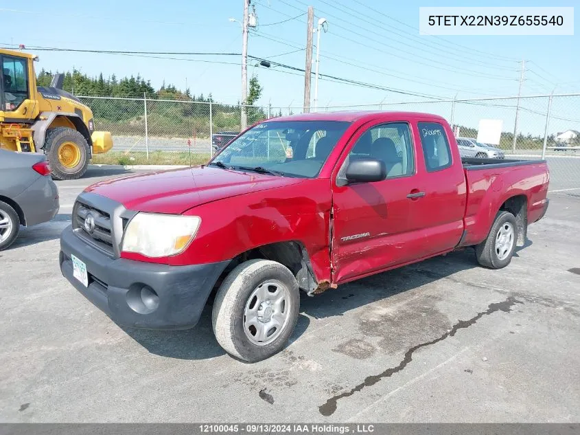 5TETX22N39Z655540 2009 Toyota Tacoma