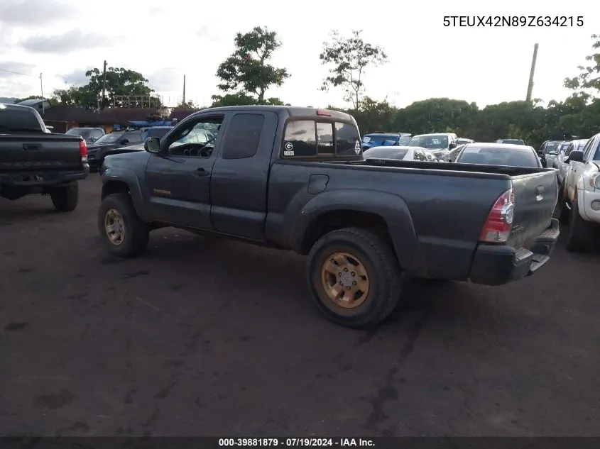 5TEUX42N89Z634215 2009 Toyota Tacoma