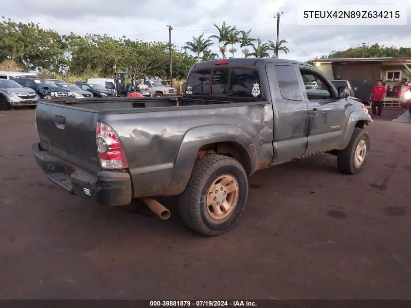 5TEUX42N89Z634215 2009 Toyota Tacoma