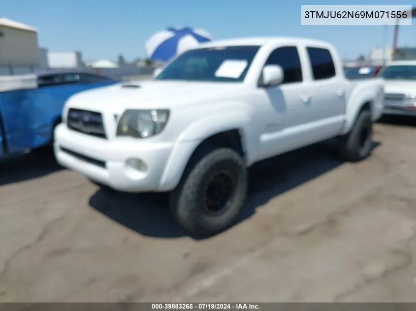 3TMJU62N69M071556 2009 Toyota Tacoma Prerunner V6