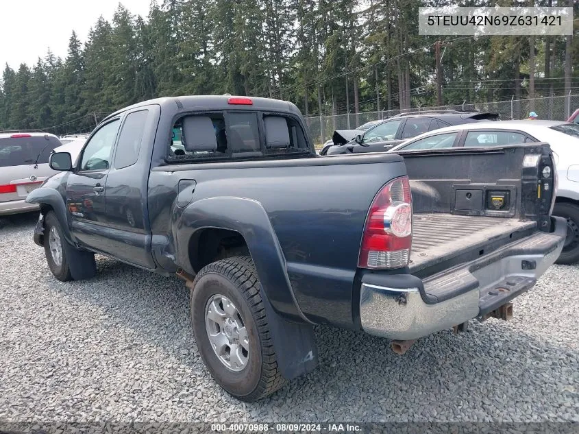 5TEUU42N69Z631421 2009 Toyota Tacoma Base V6