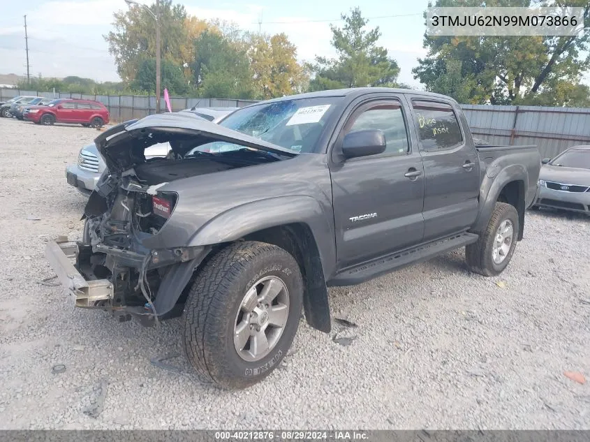 2009 Toyota Tacoma Prerunner V6 VIN: 3TMJU62N99M073866 Lot: 40212876