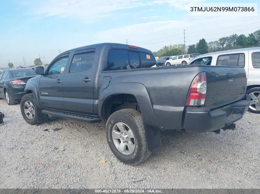 2009 Toyota Tacoma Prerunner V6 VIN: 3TMJU62N99M073866 Lot: 40212876