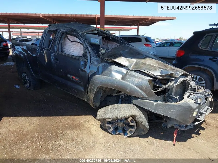 5TEUU42N99Z658578 2009 Toyota Tacoma Access Cab