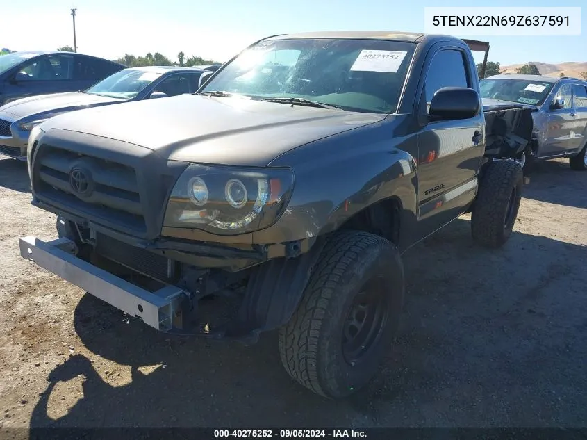 5TENX22N69Z637591 2009 Toyota Tacoma