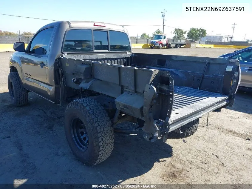 5TENX22N69Z637591 2009 Toyota Tacoma