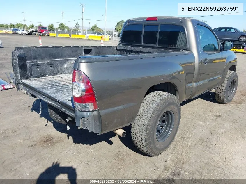 5TENX22N69Z637591 2009 Toyota Tacoma