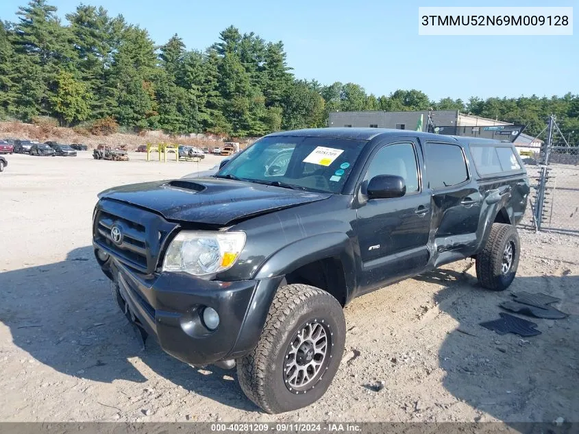 2009 Toyota Tacoma Double Cab Long Bed VIN: 3TMMU52N69M009128 Lot: 40281209