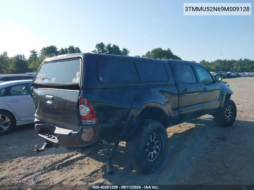 2009 Toyota Tacoma Double Cab Long Bed VIN: 3TMMU52N69M009128 Lot: 40281209