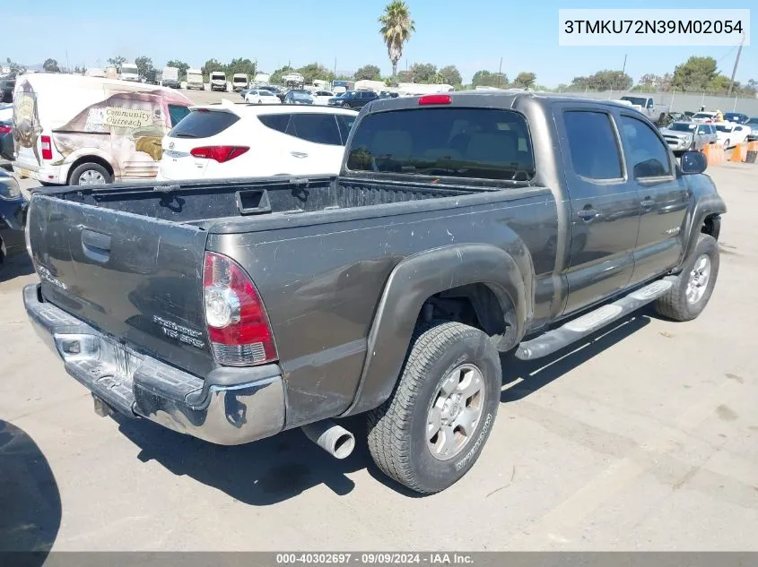 2009 Toyota Tacoma Prerunner V6 VIN: 3TMKU72N39M02054 Lot: 40302697