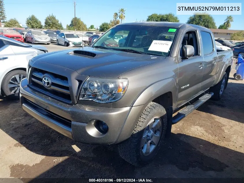 2009 Toyota Tacoma Double Cab Long Bed VIN: 3TMMU52N79M011213 Lot: 40318196