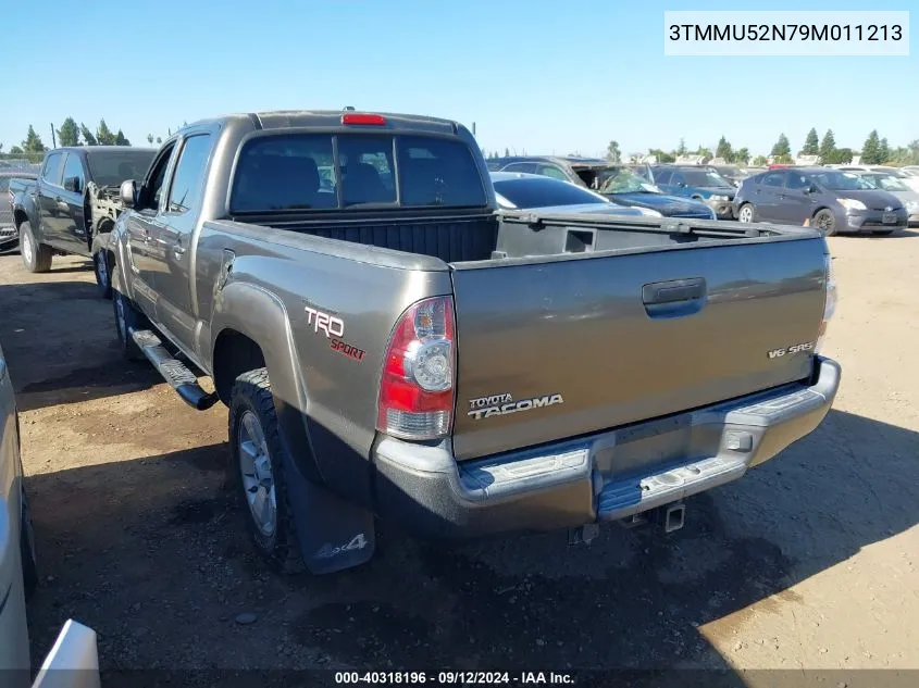 3TMMU52N79M011213 2009 Toyota Tacoma Double Cab Long Bed