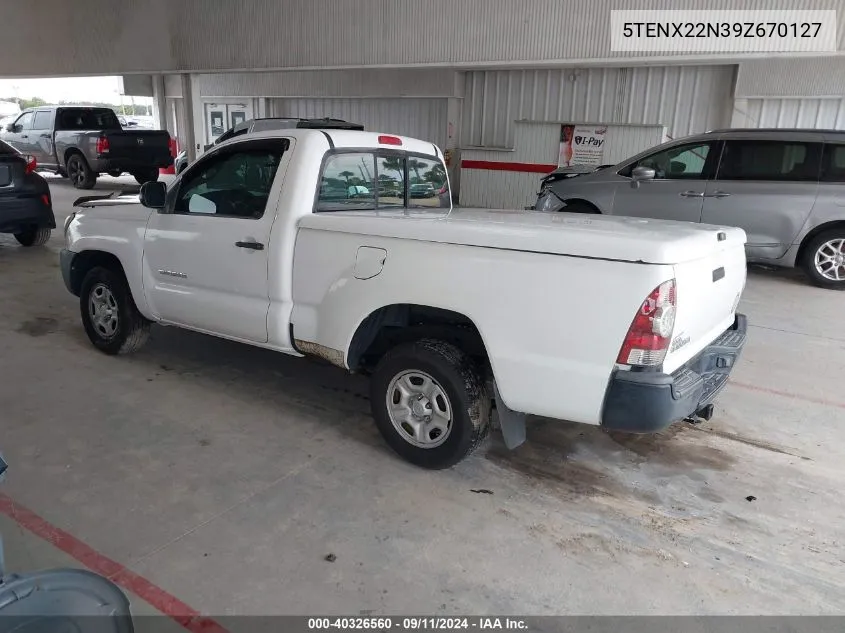 5TENX22N39Z670127 2009 Toyota Tacoma