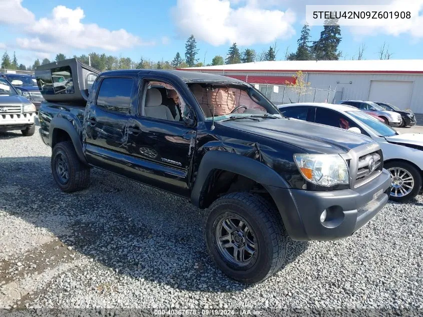 2009 Toyota Tacoma Base V6 VIN: 5TELU42N09Z601908 Lot: 40367678