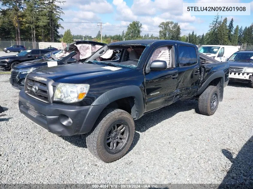 2009 Toyota Tacoma Base V6 VIN: 5TELU42N09Z601908 Lot: 40367678