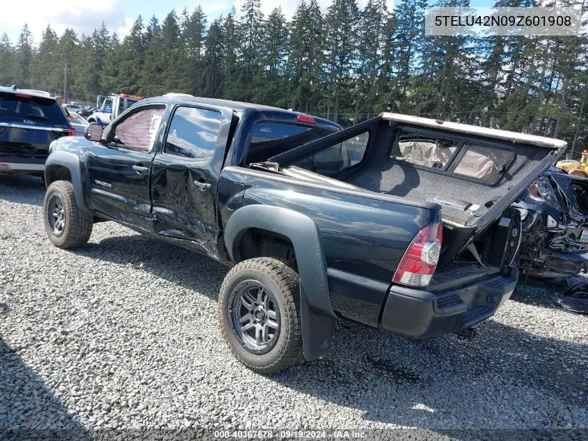 2009 Toyota Tacoma Base V6 VIN: 5TELU42N09Z601908 Lot: 40367678