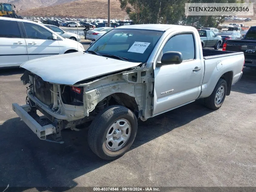 5TENX22N89Z593366 2009 Toyota Tacoma