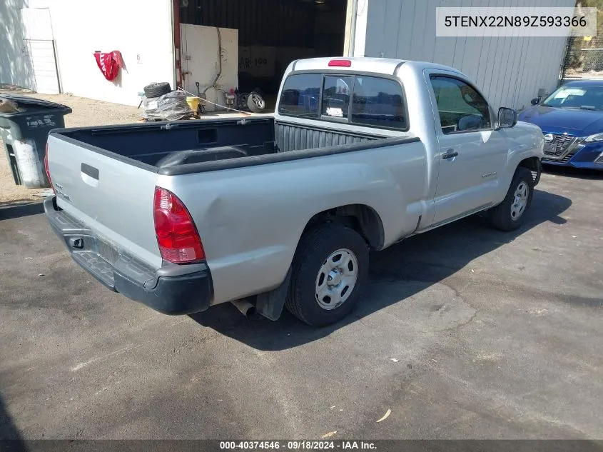 5TENX22N89Z593366 2009 Toyota Tacoma