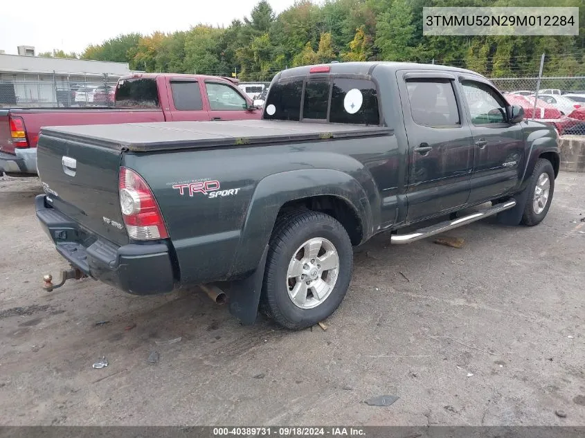 2009 Toyota Tacoma Base V6 VIN: 3TMMU52N29M012284 Lot: 40780083