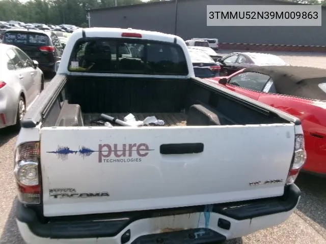 2009 Toyota Tacoma Double Cab Long Bed VIN: 3TMMU52N39M009863 Lot: 40772173