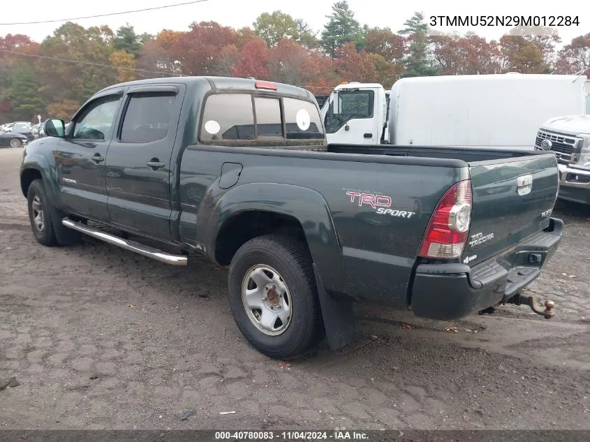 3TMMU52N29M012284 2009 Toyota Tacoma Base V6